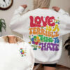 Love is a terrible thing to hate - pride screwneck sweatshirt 8 Love is a terrible thing to hate Lgbtq+ Rainbow Shirt