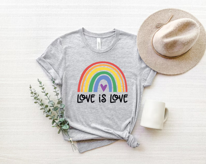 Love is love - Pride couple shirts 2 Love is love - Pride Month Shirt,