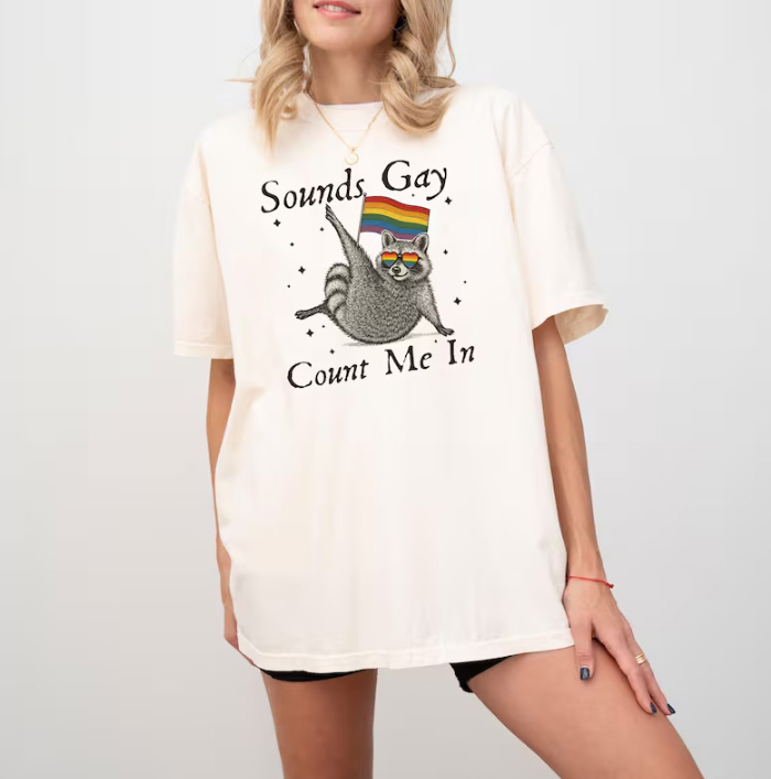 Sounds Gay Count Me In - LGBTQ ally Shirt 6 Sounds Gay, Count Me In β Pride T-Shirt for LGBTQ ally