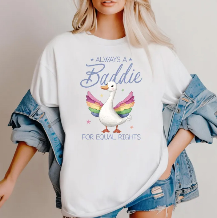 Always A Baddie For Equal Rights Shirt 2 Always a baddie for equal rights human right tee