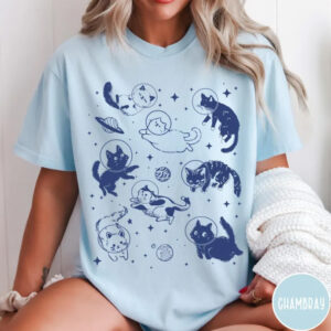 Cats In Space - cat t-shirt