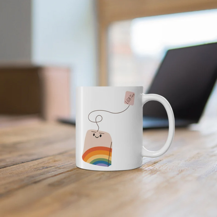 LGBTQ tea mug 1 LGBTQ coffe mug