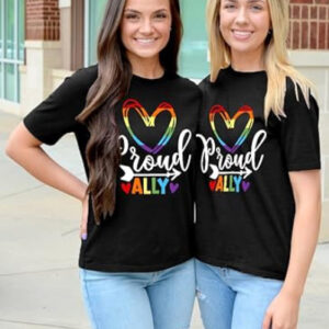 Pround ally LGBTQ ally shirt