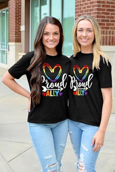 Pround ally shirt - Shirt for LGBTQ ally 1 Pround ally LGBTQ ally shirt